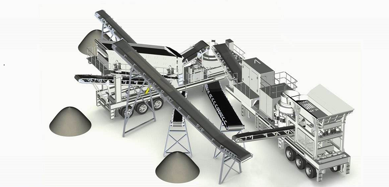 移動式碎石（shí）生產