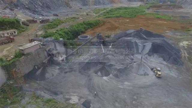 田東水泥廠生產線航拍圖