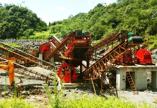 石頭製砂生產線